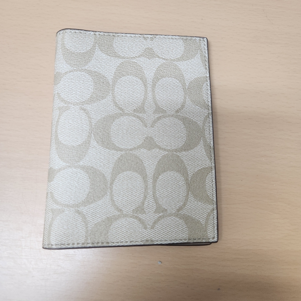 Coach Passport Card Holder